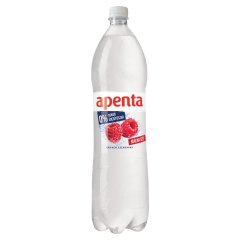 Apenta energiamentes cukormentes málna ízű, enyhén szénsavas ital természetes ásványvízzel 1,5 l