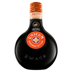 Zwack Unicum Orange Bitter gyógynövénylikőr narancs párlattal 34,5% 0,5 l