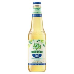 Somersby Elderflower & Lime alkoholmentes szénsavas ital bodzavirág és lime ízesítéssel 0,0% 330 ml