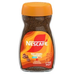 NESCAFÉ karamell ízű azonnal oldódó kávé 95 g