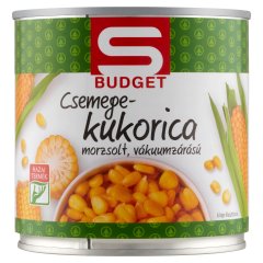 S-Budget morzsolt vákuumzárású csemegekukorica 340 g