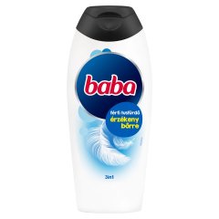 Baba 3in1 férfi tusfürdő érzékeny bőrre 400 ml
