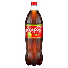 Coca-Cola Lime cola- és limeízű szénsavas üdítőital 1,75 l