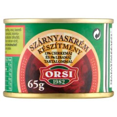 Orsi szárnyaskrém libamájjal 65 g
