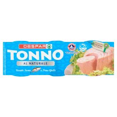 DESPAR tonhal törzsdarabok natúr lében 3 x 80 g