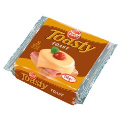 Zott Toasty Toast zsíros ömlesztett sajt 8 x 18,75 g (150 g)