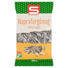 S-Budget pirított, héjas napraforgómag 200 g