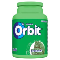 Orbit Spearmint mentaízű cukormentes rágógumi édesítőszerrel 64 g
