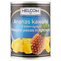 Helcom darabolt ananász enyhén cukrozott lében 565 g