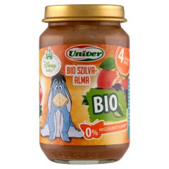Univer bio szilva-alma bébidesszert 4 hónapos kortól 163 g