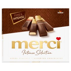 Merci Intense Selection 4 csokoládé-különlegesség 250 g