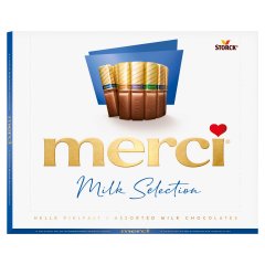 Merci Milk Selection 4 tejcsokoládé-különlegesség 250 g