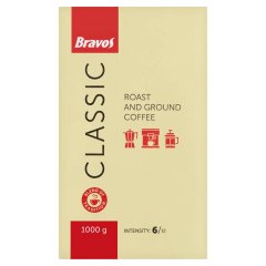 Bravos Classic őrölt, pörkölt kávé 1000 g