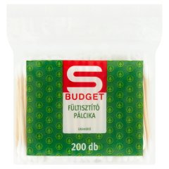 S-Budget fültisztító pálcika utántöltő 200 db