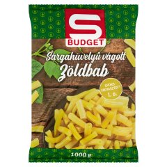 S-Budget gyorsfagyasztott sárgahüvelyű vágott zöldbab 1000 g