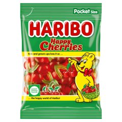 Haribo Happy Cherries gyümölcsízű gumicukorka 100 g