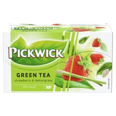 Pickwick eperízű zöld tea indiai citromfűvel 20 filter 30 g