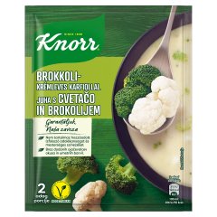 Knorr brokkolikrémleves karfiollal 51 g