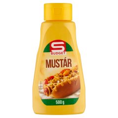 S-Budget mustár 500 g