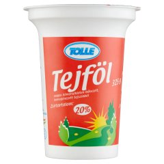 Tolle tejföl 20% 325 g