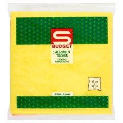 S-Budget univerzális tisztítókendő 5 db