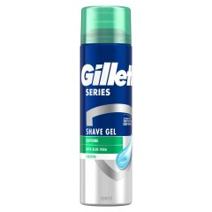 Gillette Series Nyugtató Hatású Borotvazselé Aloe Verával, 200ml