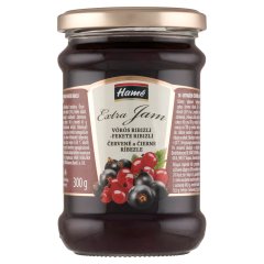 Hamé vörös ribizli-fekete ribizli extradzsem 300 g