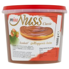Miss Nuss Classic mogyorós krém 1000 g