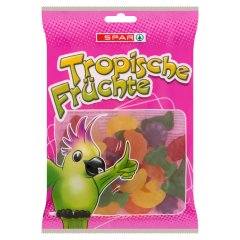 SPAR Tropische Früchte trópusi gyümölcs ízű gumicukorka 200 g