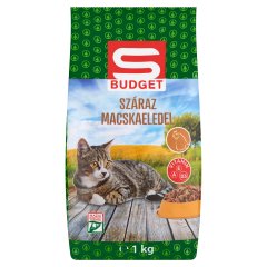 S-Budget teljes értékű száraz állateledel felnőtt macskák számára baromfival 1 kg