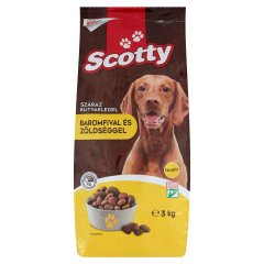 Scotty teljes értékű száraz kutyaeledel baromfival és zöldséggel 3 kg