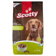 Scotty száraz felnőtt kutyaeledel báránnyal és rizzsel 10 kg