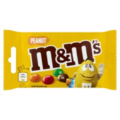 M&M\'s földimogyorós drazsé tejcsokoládéban cukorbevonattal 45 g