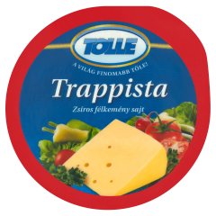 Tolle zsíros félkemény trappista sajt