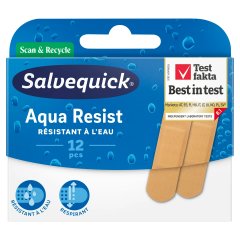 Salvequick Aqua Resist víz és szennyeződésálló ragtapasz 12 db