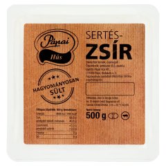 Pápai sertészsír 500 g