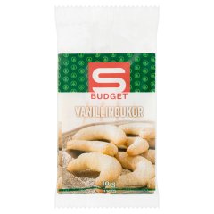S-Budget vanillincukor 5 x 10 g
