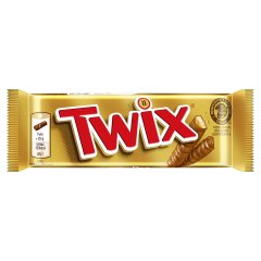 Twix kekszes szeletek karamellával tejcsokoládéba mártva 2 x 25 g (50 g)