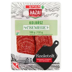 SPAR Hazai Szeretem szeletelt csemege kolbász 100 g