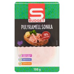 S-Budget szeletelt pulykamell sonka 100 g