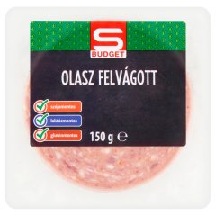 S-Budget olasz felvágott 150 g
