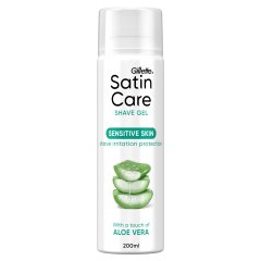 Gillette Satin Care Női Borotvazselé, leheletnyi Aloéval az Érzékeny Bőrre, a touch of Aloe Vera ml