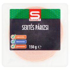 S-Budget sertés párizsi 150 g