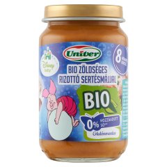 Univer zöldséges rizottó sertésmájjal bébiétel 8 hónapos kortól 163 g