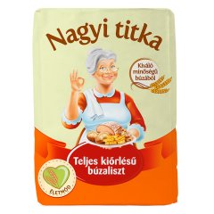 Nagyi titka teljes kiőrlésű búzaliszt BTKL 1 kg