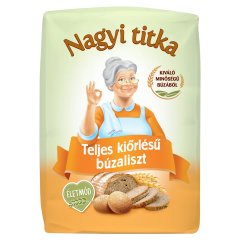 Nagyi titka teljes kiőrlésű búzaliszt BTKL 1 kg