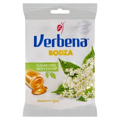 Verbena töltött keménycukorka édesítőszerekkel, bodzavirág kivonattal és C vitaminnal 60 g