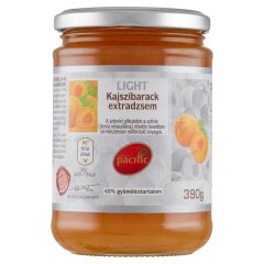 Pacific Light kajszibarack extradzsem cukorral és édesítőszerrel 390 g