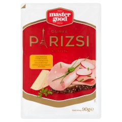 Master Good szeletelt sajtos csirke párizsi 90 g