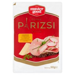 Master Good szeletelt sajtos csirke párizsi 90 g